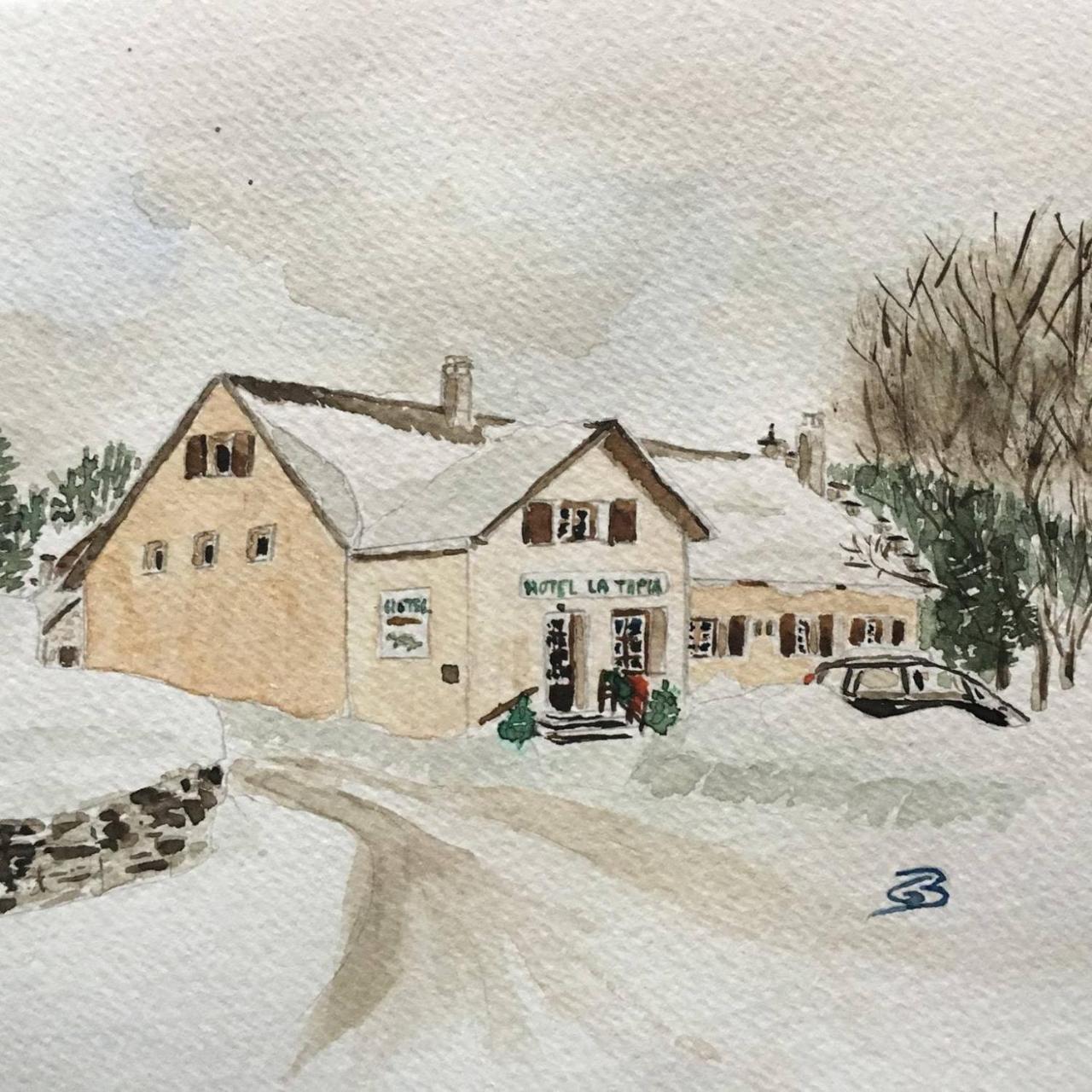 Hotel La Tapia Autrans-Meaudre-en-Vercors Eksteriør bilde